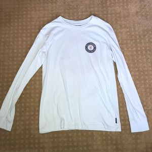 Billabong light blue long sleeve shirt